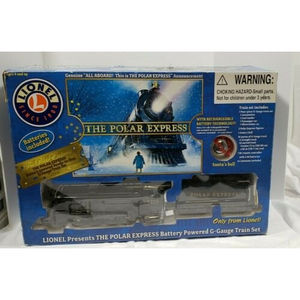 Lionel The Polar Express G Gauge Train Set with Remote # 7-11176 Great Condition
